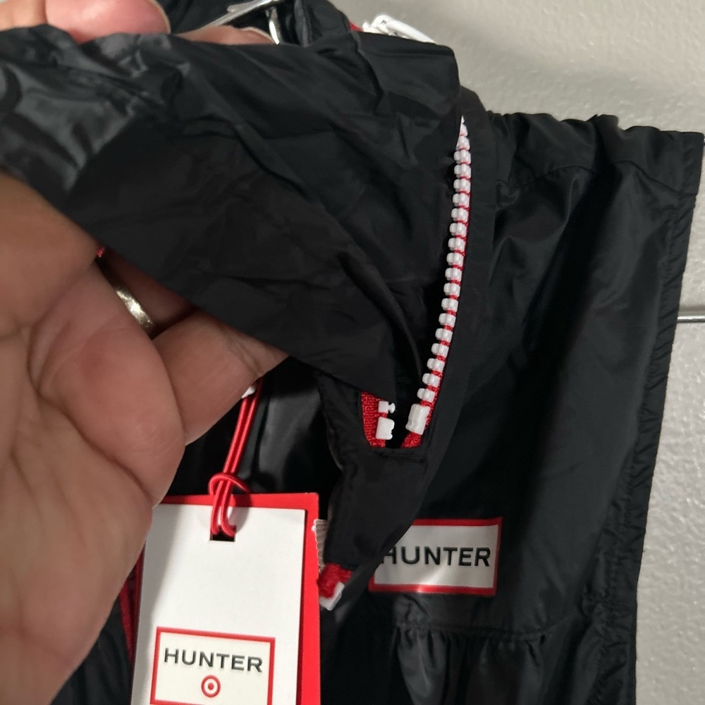 NWT Hunter for Target Sleeveless Black Windbreaker Dress Sz XS - Picture 5 of 10